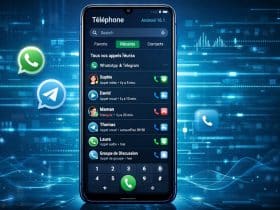 application telephone android whatsapp telegram