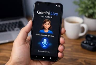 comment utiliser gemini live