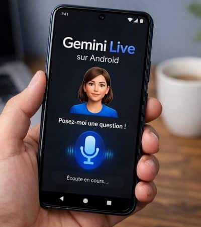 comment utiliser gemini live