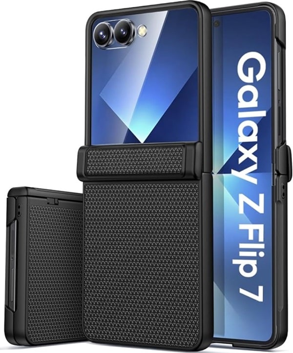 etui sixbox charniere renforcee samsung galaxy z flip 7