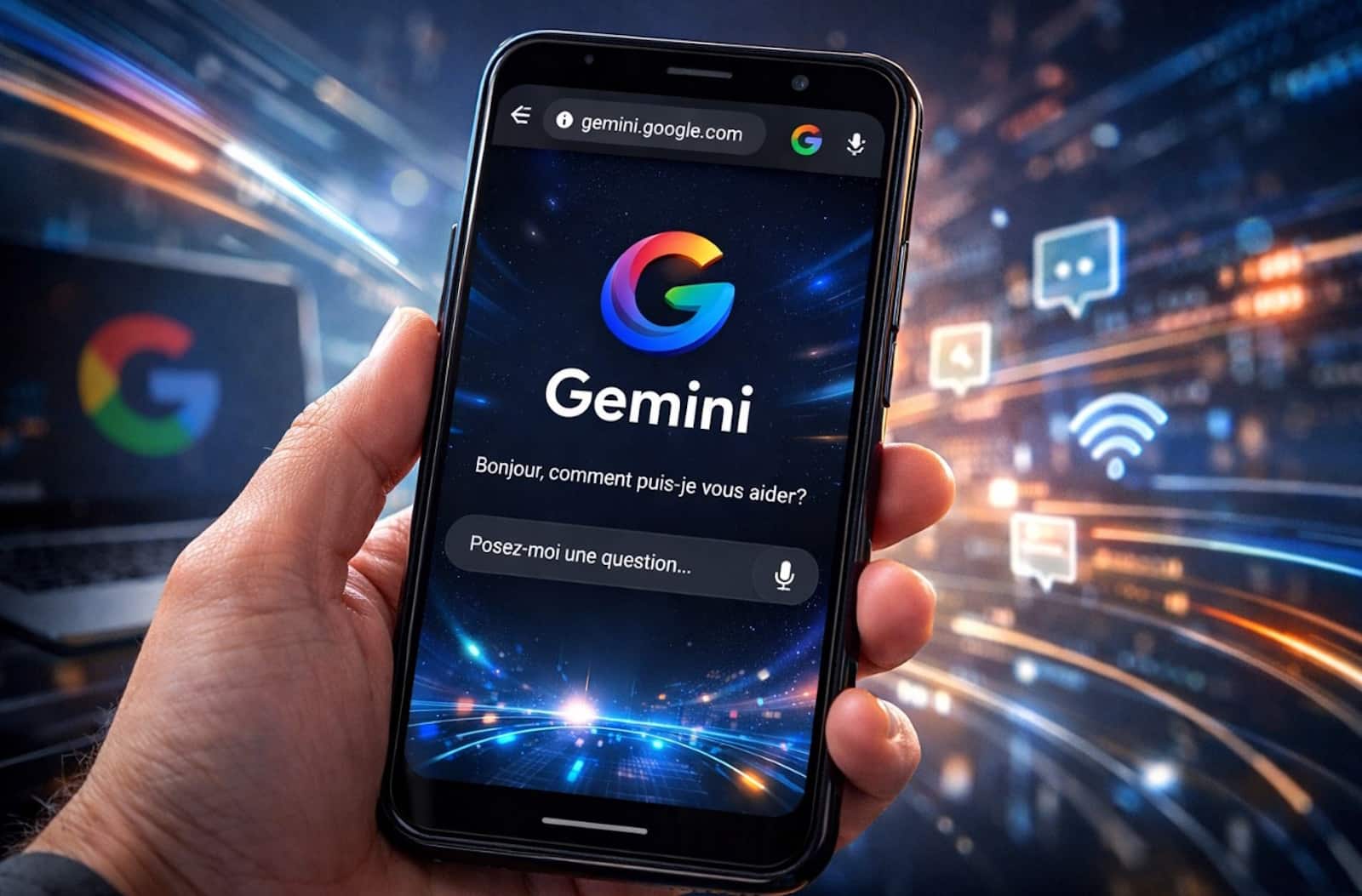 gemini chrome android
