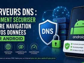 serveurs dns securiser navigation donnees android