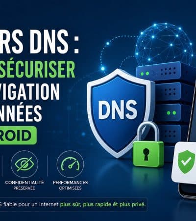 serveurs dns securiser navigation donnees android