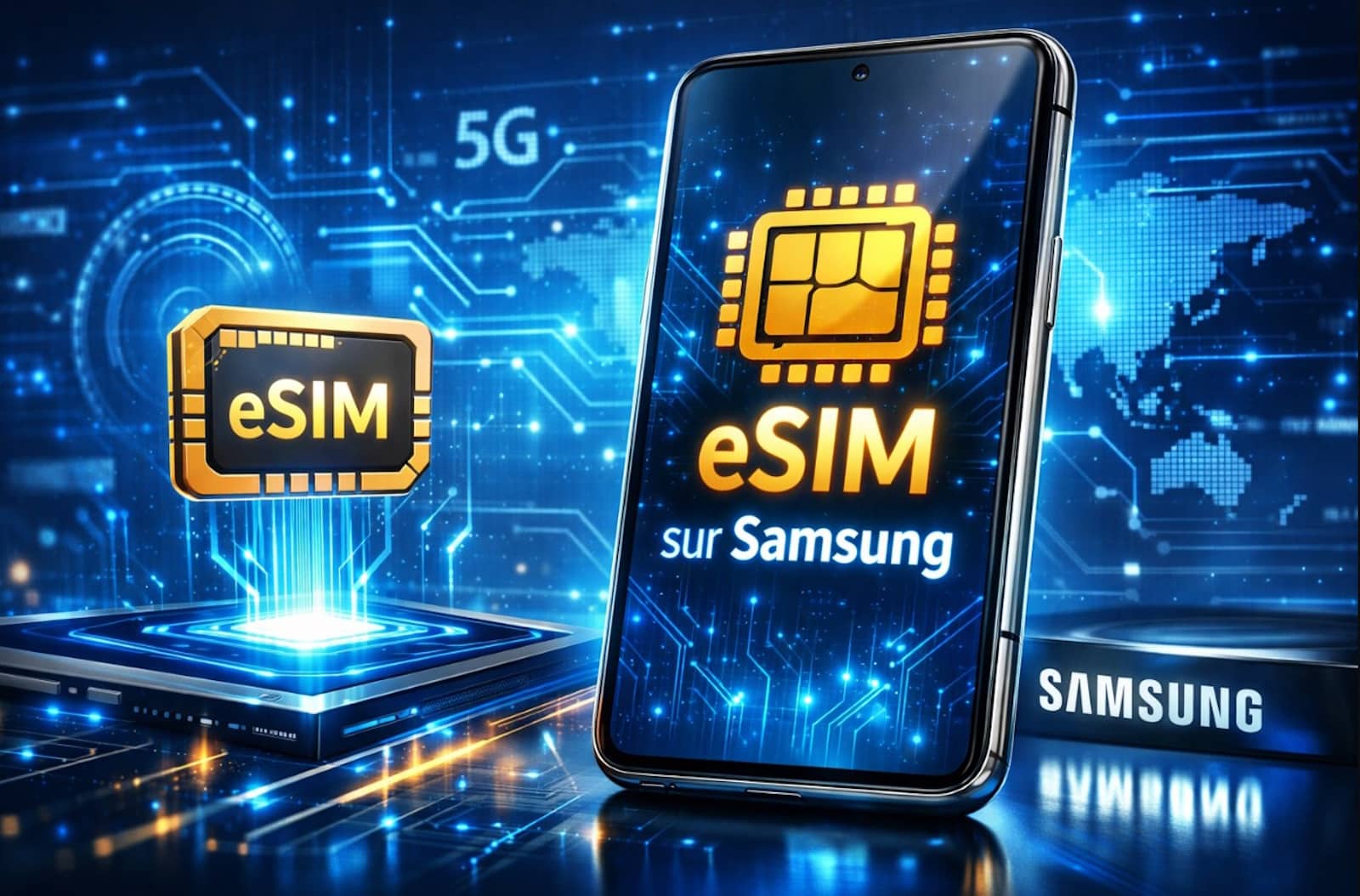 tuto esim samsung