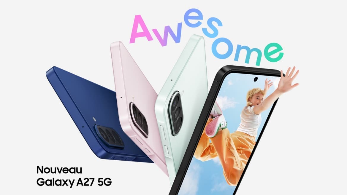 Samsung présente le Galaxy A27 5G : un écran immersif et des fonctionnalités intelligentes, accessibles à tous