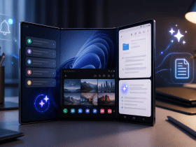 Samsung Galaxy Z TriFold notif IA
