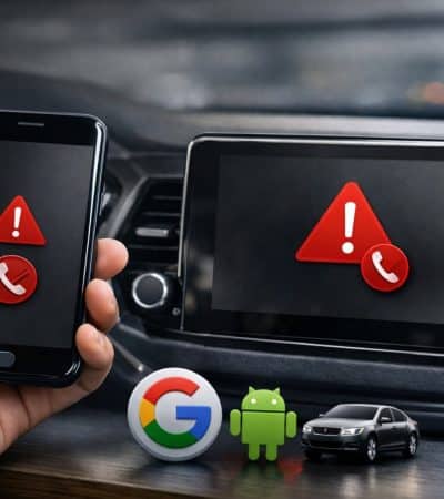 google gemini blocage appel android auto