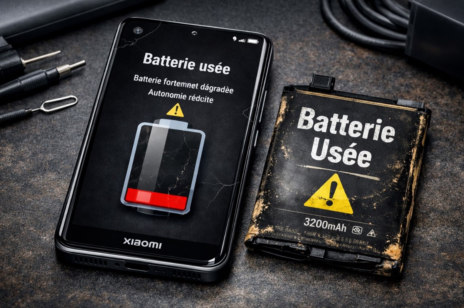 xiaomi batterie morte