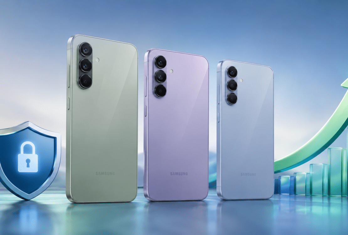 Samsung Galaxy A56, A35 et A25