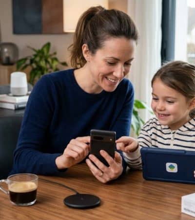 configurer family link nouveau telephone