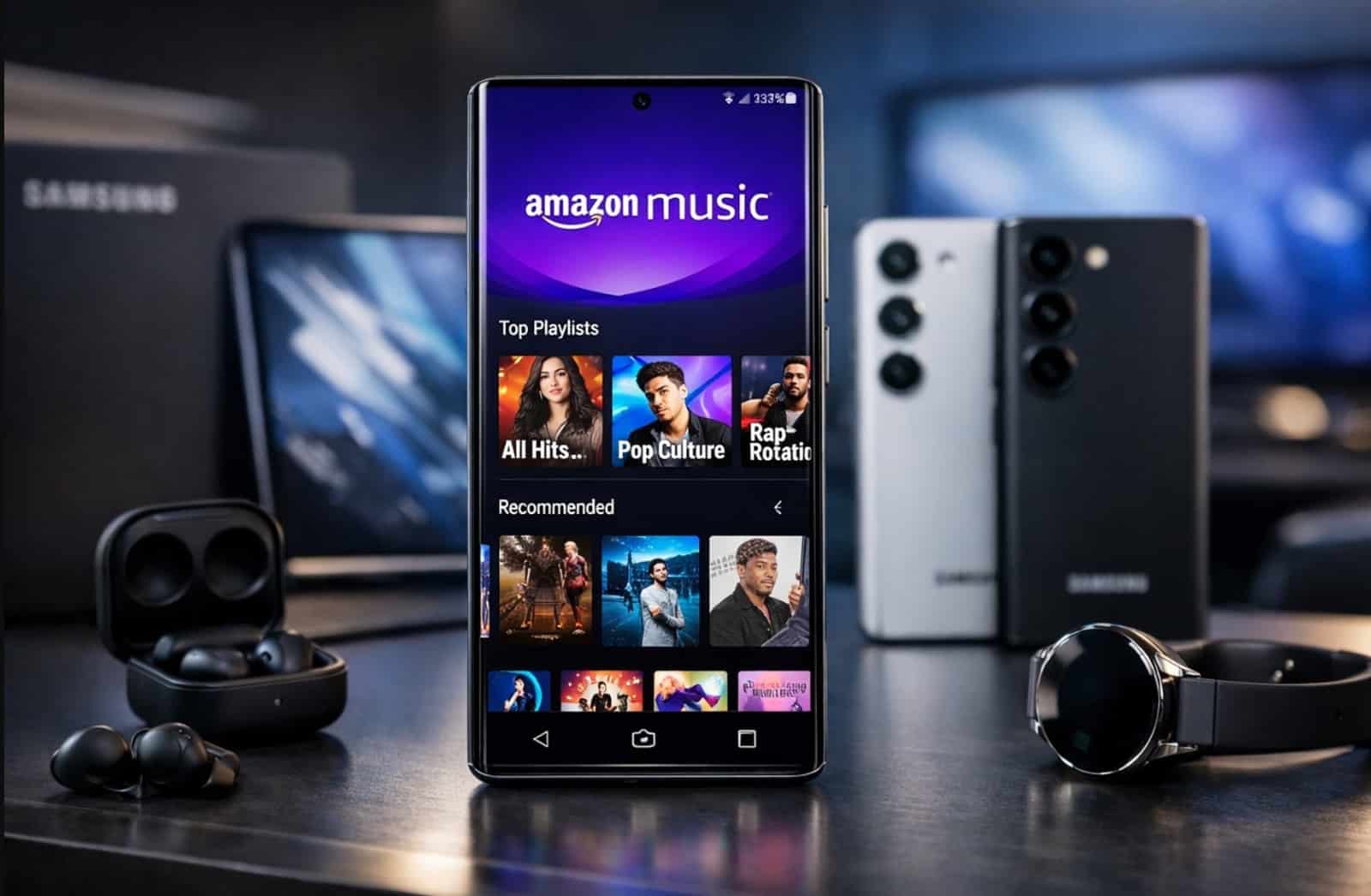 samsung galaxy amazon music