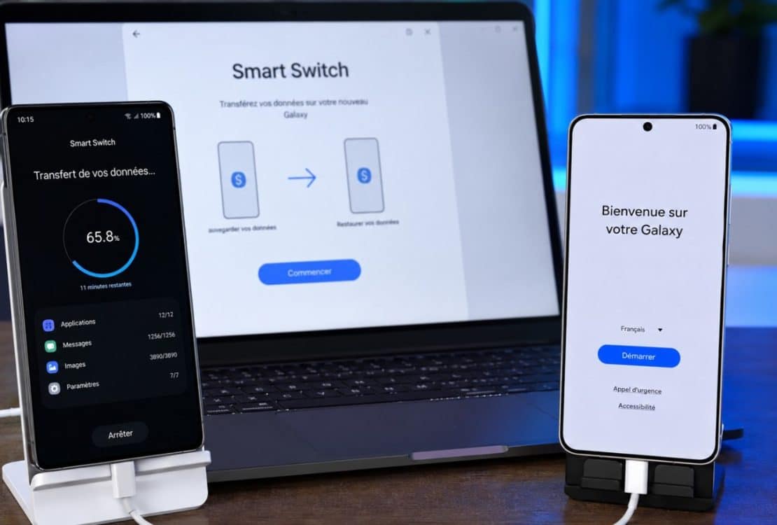 tuto configurer samsung galaxy neuf