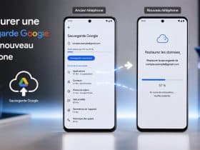tuto restaurer sauvegarde google