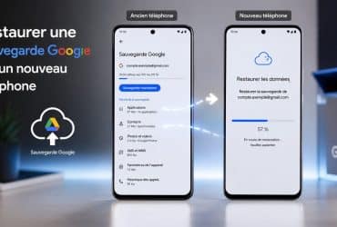 tuto restaurer sauvegarde google