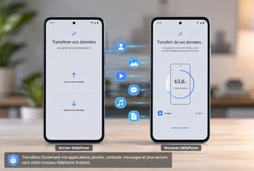 tuto transferer donnees nouveau telephone android