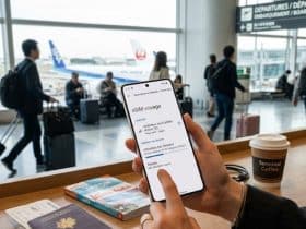 utiliser esim voyage android