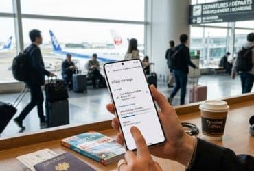 utiliser esim voyage android