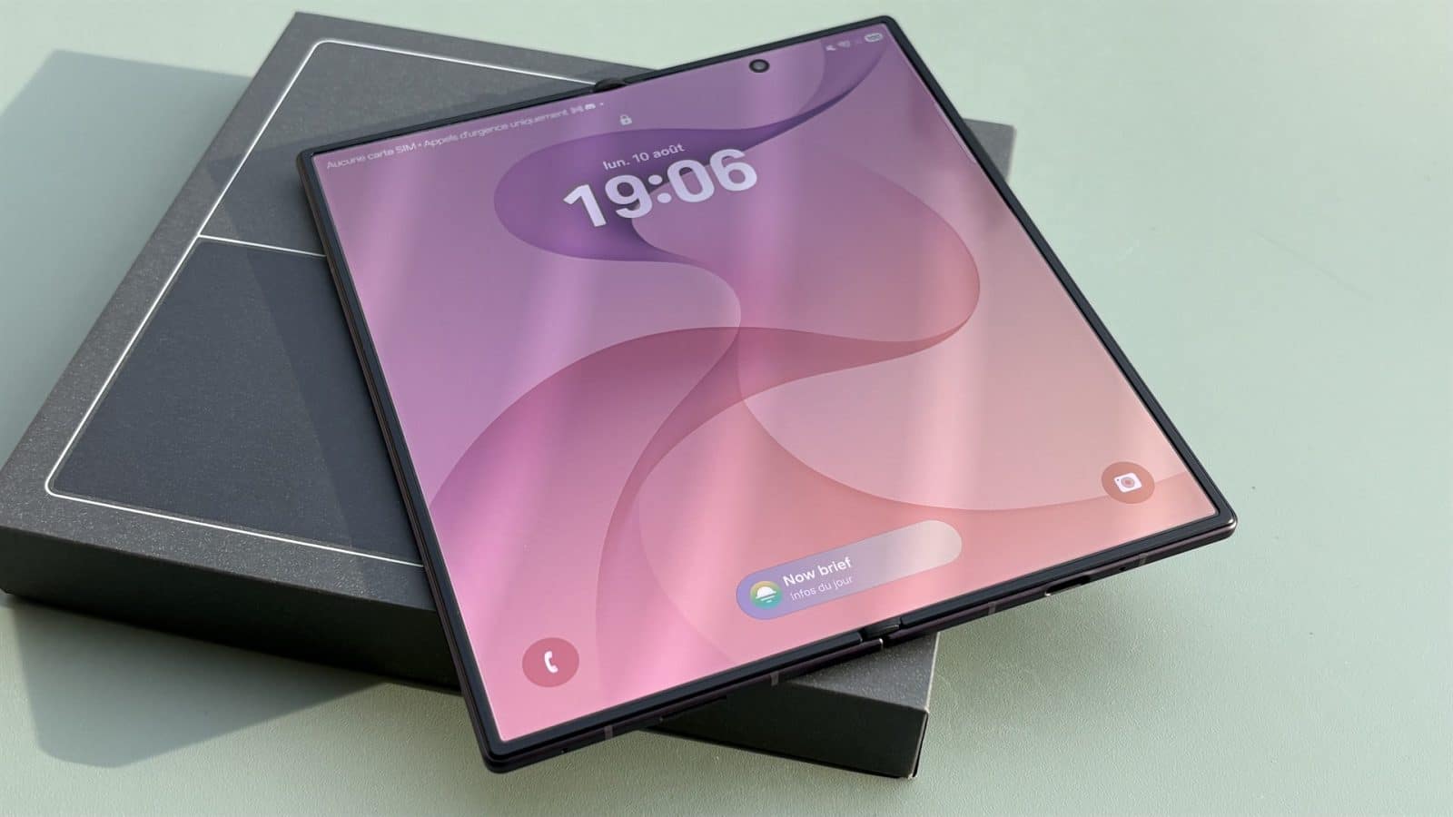 Le Fold 8 sous One UI 9 et Android 7