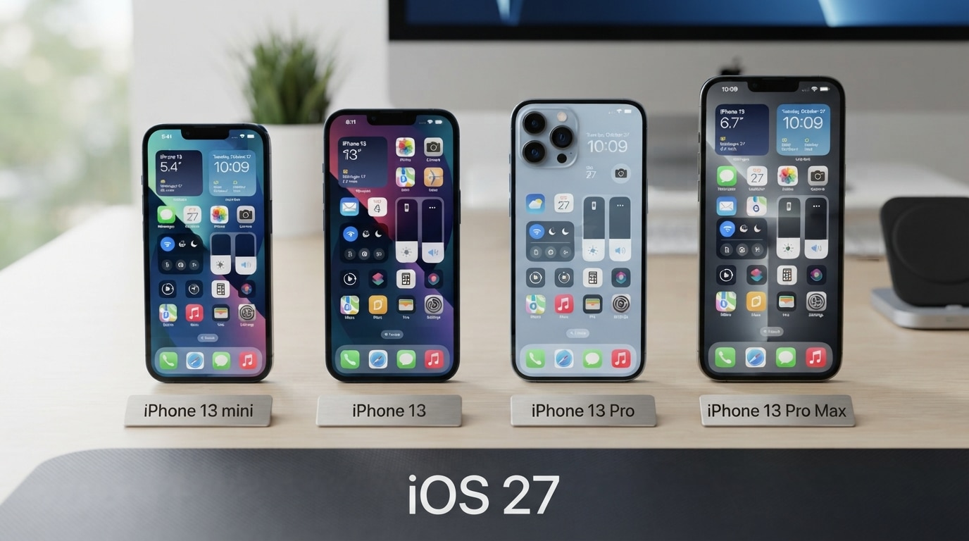 iPhone 13 et iOS 27