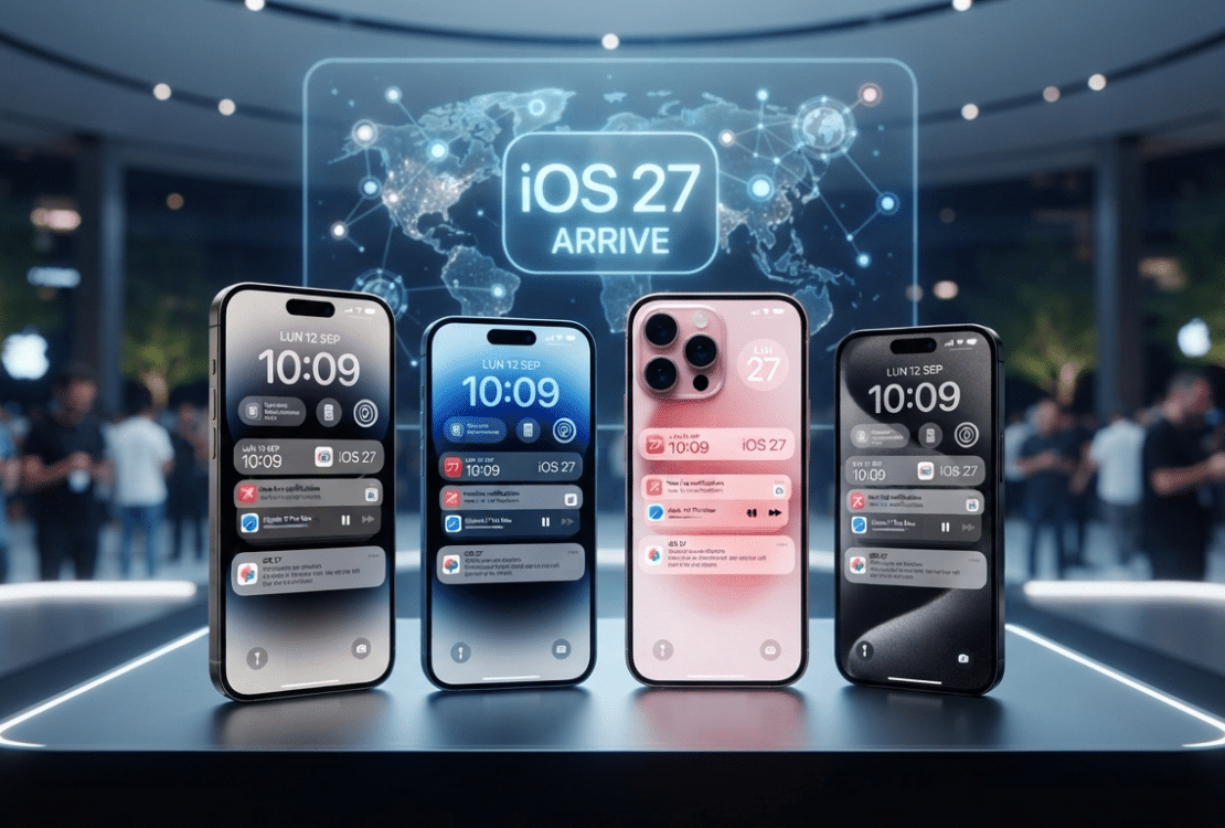 ioS 27 sur la gamme iPhone 17