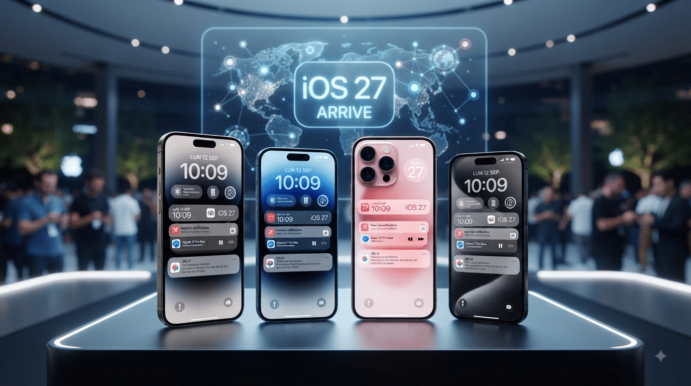 ioS 27 sur la gamme iPhone 17