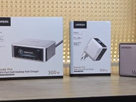 La gamme UGREEN Nexode Pro à écran : le chargeur 100W, le 160W et la station 300W