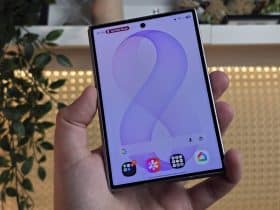 Écran interne du Samsung Galaxy Z Fold 8 déplié
