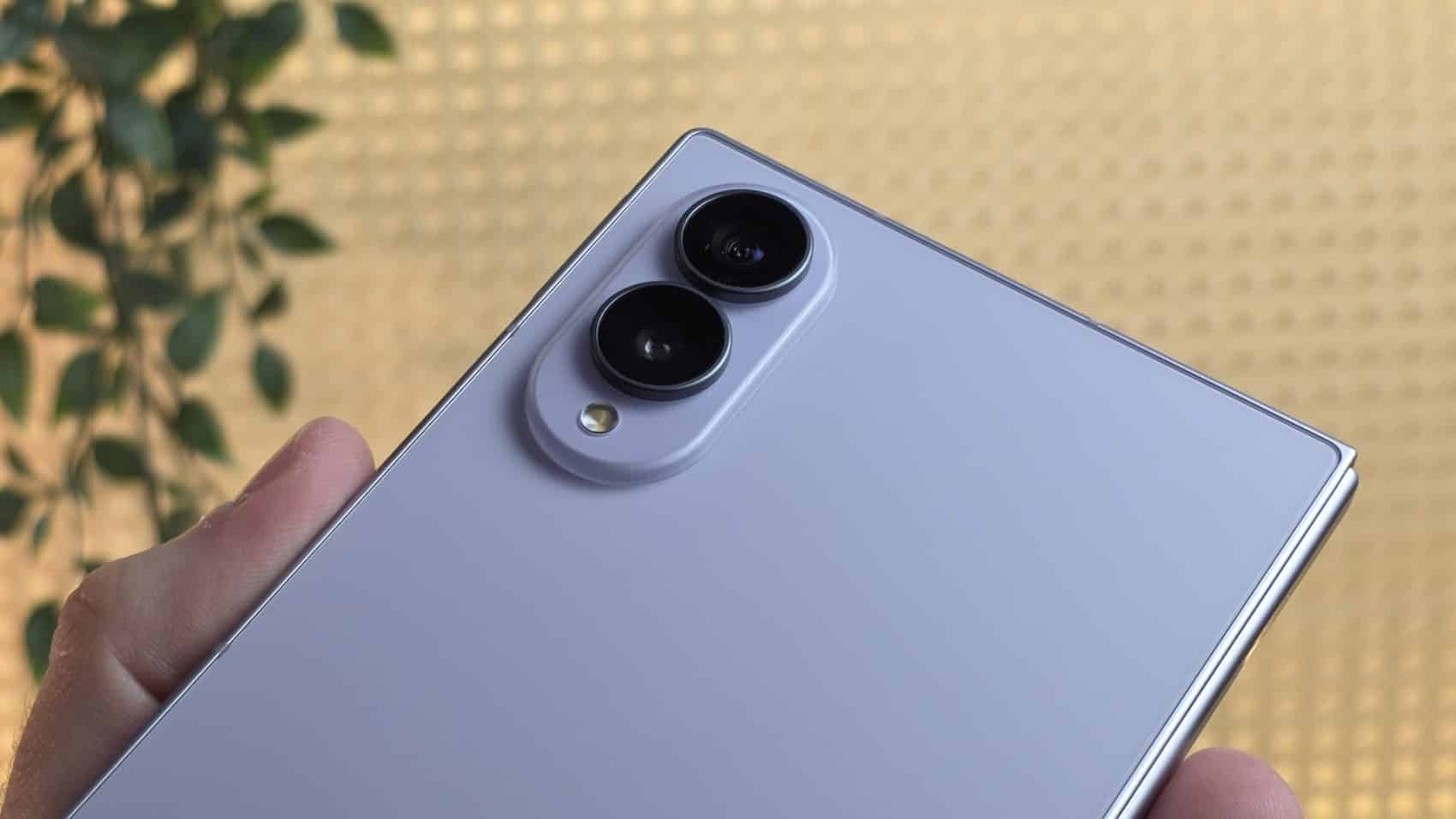 Module photo à deux capteurs du Samsung Galaxy Z Fold 8