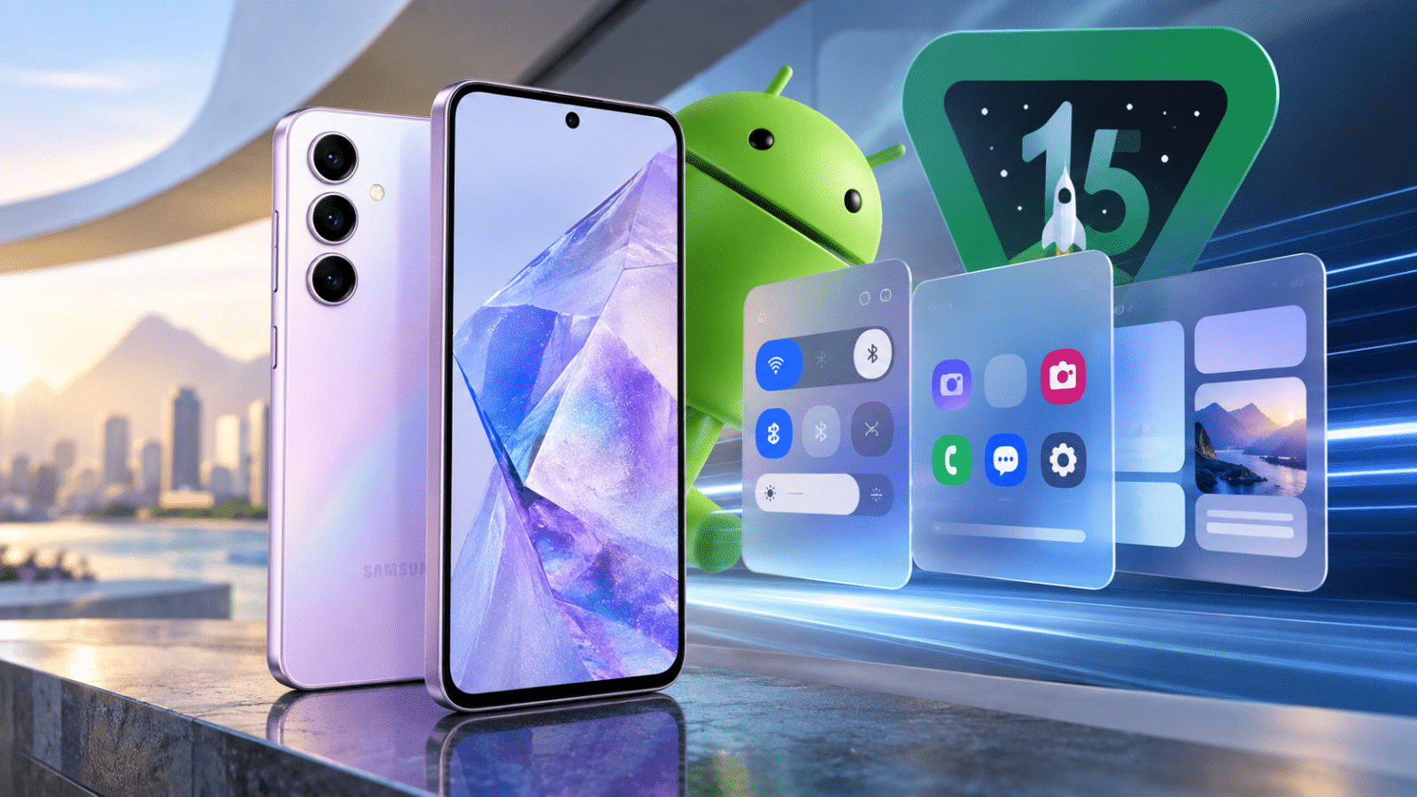 Samsung Galaxy A35 Android 15 s’accélère avec One UI 9.0 bêta 2