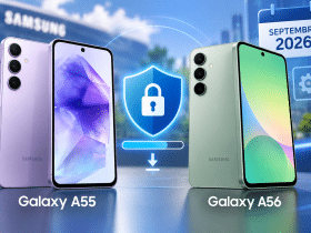 Samsung Galaxy A55 et Samsung Galaxy A56 mise à jour