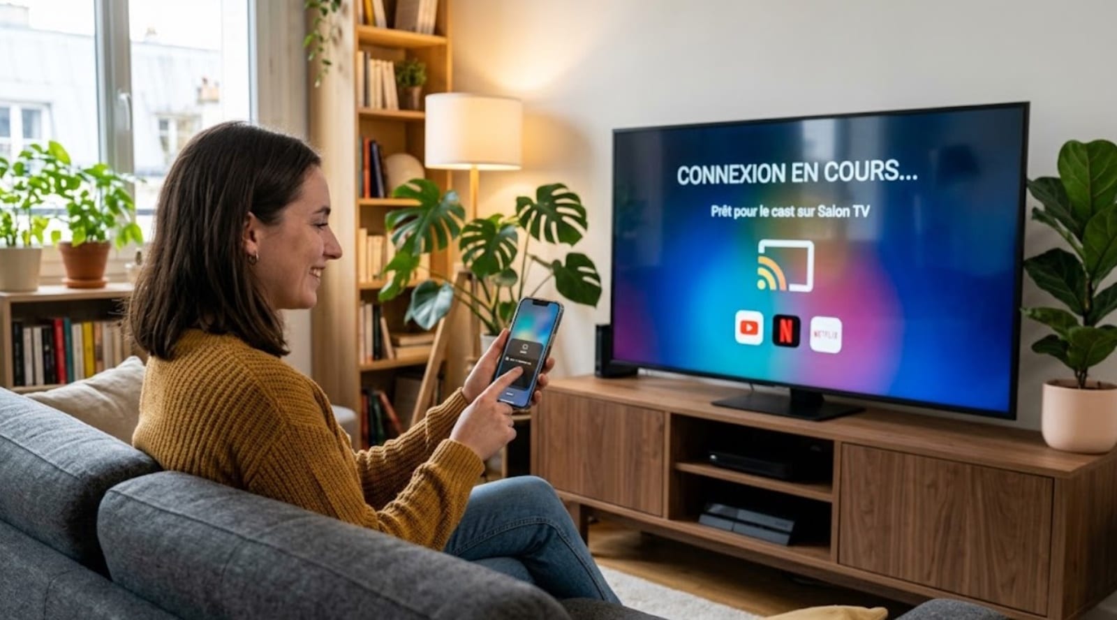 tuto caster sur tv