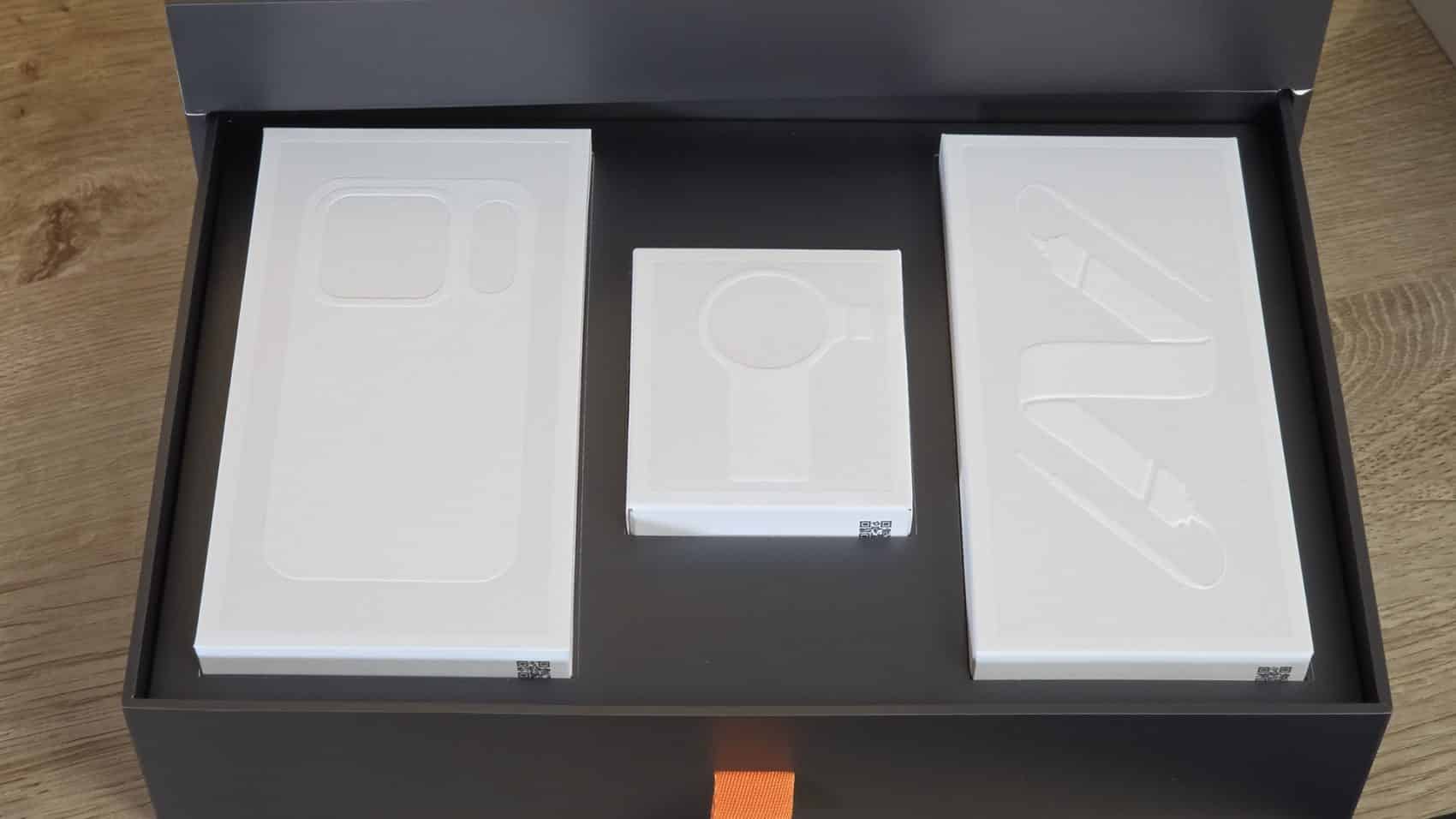 Coffret de test ouvert de l'Oppo Find X10 Pro Max