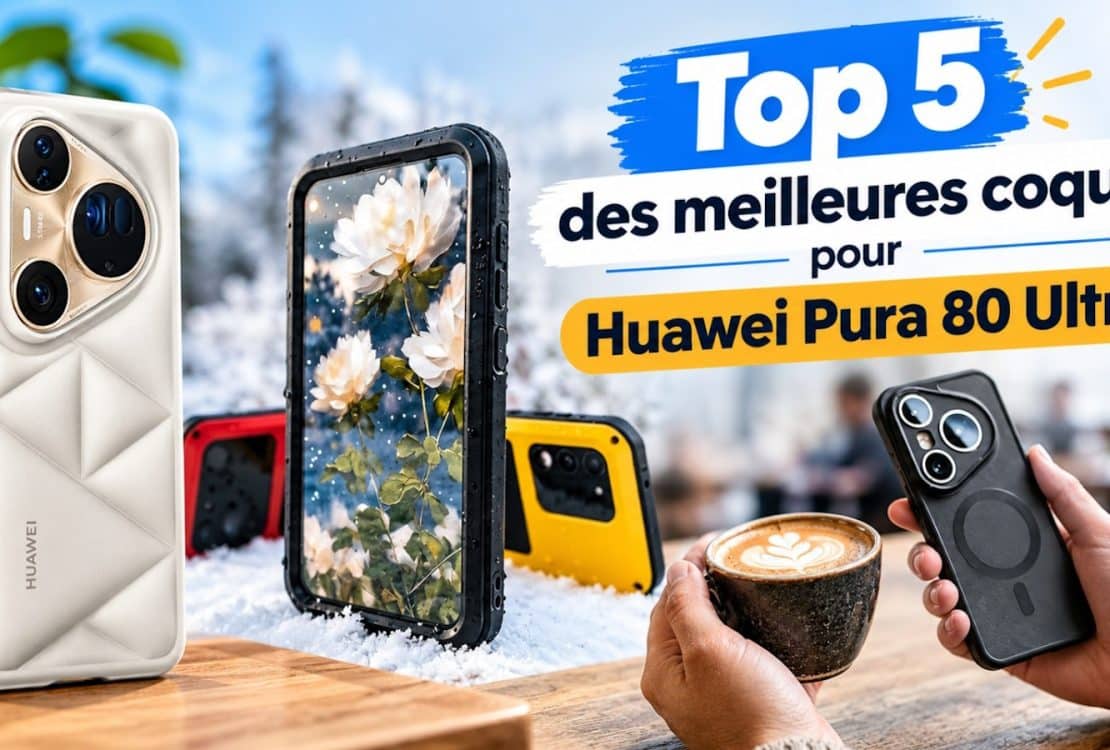 top 5 meilleures coques huawei pura 80 ultra